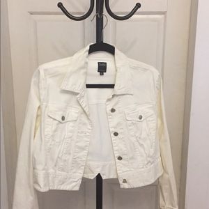 White Denim Jacket